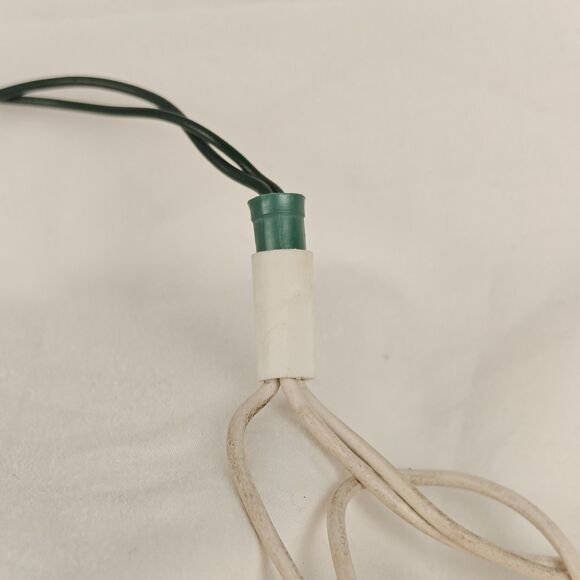 Vintage Christmas Angel Light-Up Candle Ornament Red Green Gold - Picture 8 of 8